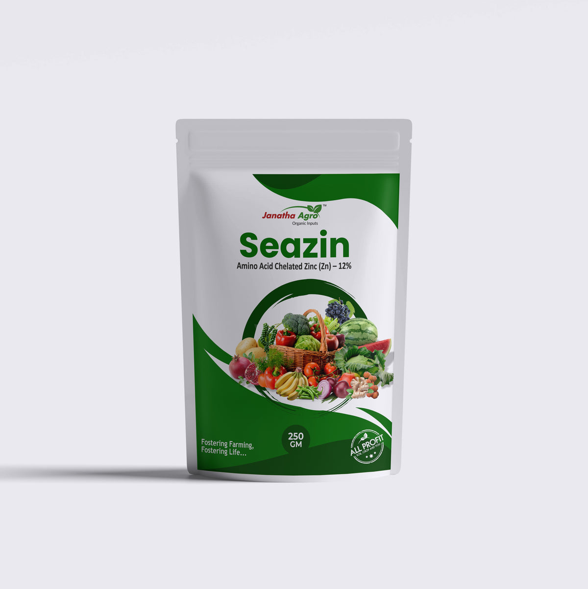 Seazin - Zinc Fish Amino Acid Complex (Zn -12%) - Micronutrients For Plants