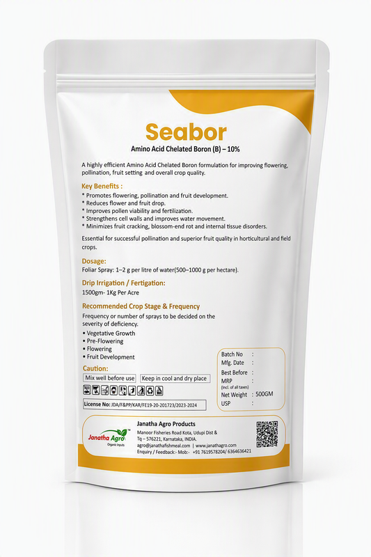 Seabor - Boron Fish Amino Acid Complex (B - 10%) - Micronutrients For Plants