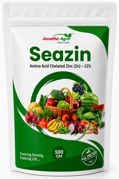 Seazin - Zinc Fish Amino Acid Complex (Zn -12%) - Micronutrients For Plants