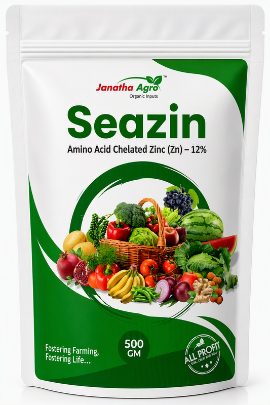 Seazin - Zinc Fish Amino Acid Complex (Zn -12%) - Micronutrients For Plants