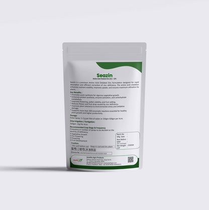 Seazin - Zinc Fish Amino Acid Complex (Zn -12%) - Micronutrients For Plants